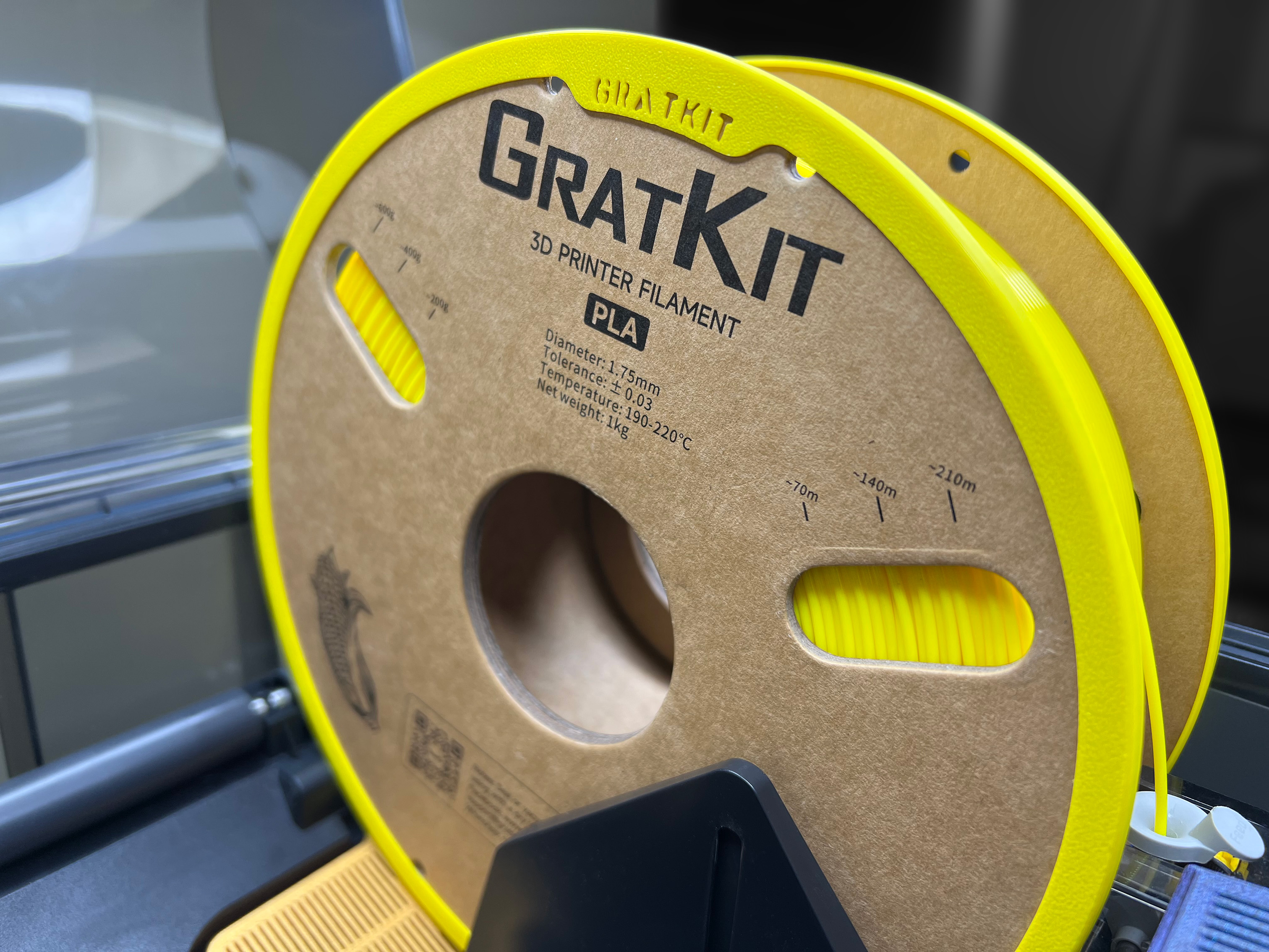 GRATKIT Bambu Lab AMS Cardboard Spool Adapter Ring