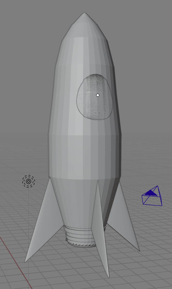 Cute little rocket