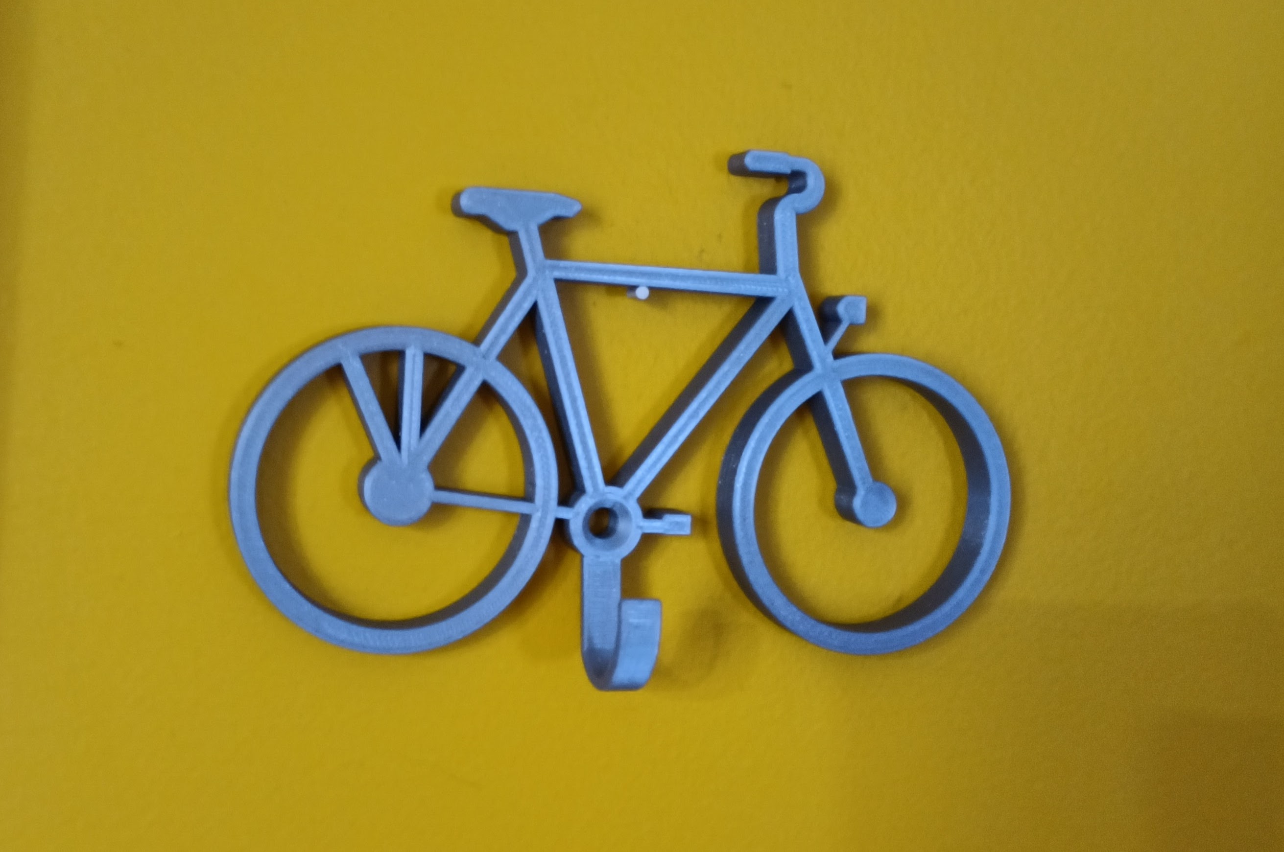Wall hook - bike shape