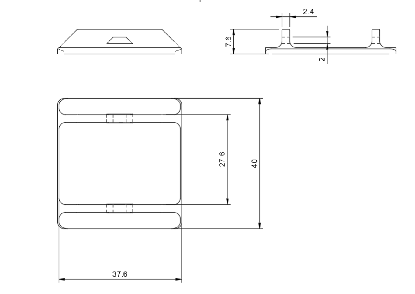 Zip tie anchor (parametrized) — miniatura 2