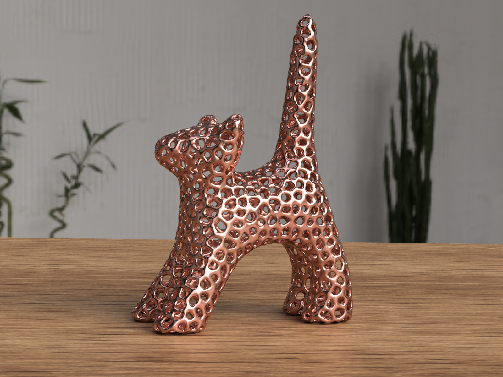Happy Cat Voronoi