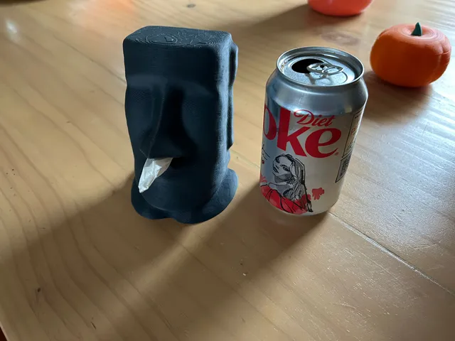 Moai Travel Tissue Box