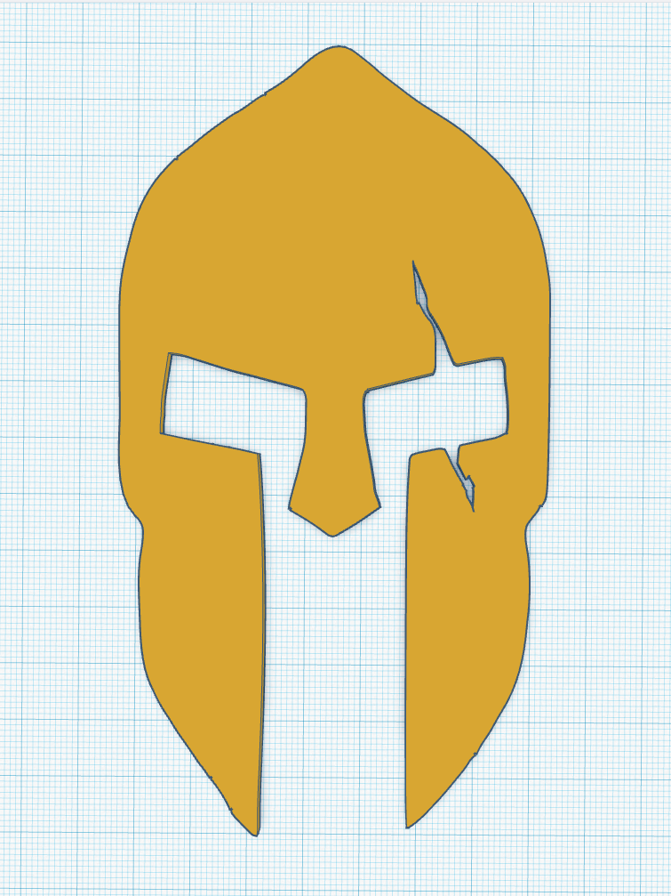 Spartan Helmet Decor