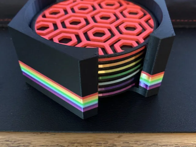 Hexagon Coaster Set