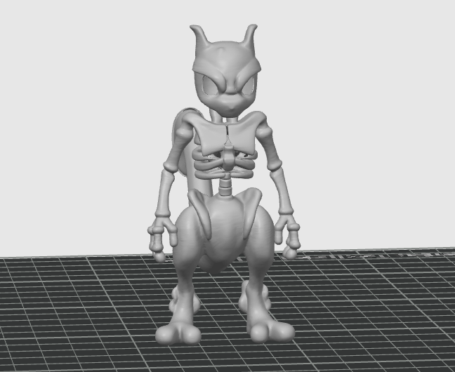 MewTwo Skeleton — miniatura 2