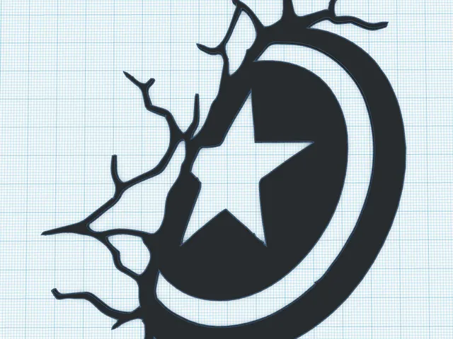 Captain America Shield wall decor