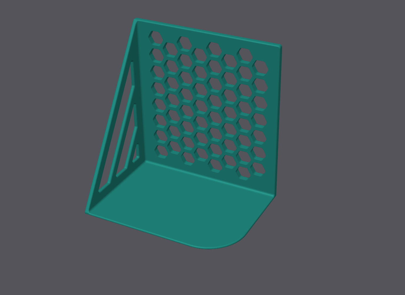 Miniatura 2 do modelo 3D Hex Bookend
