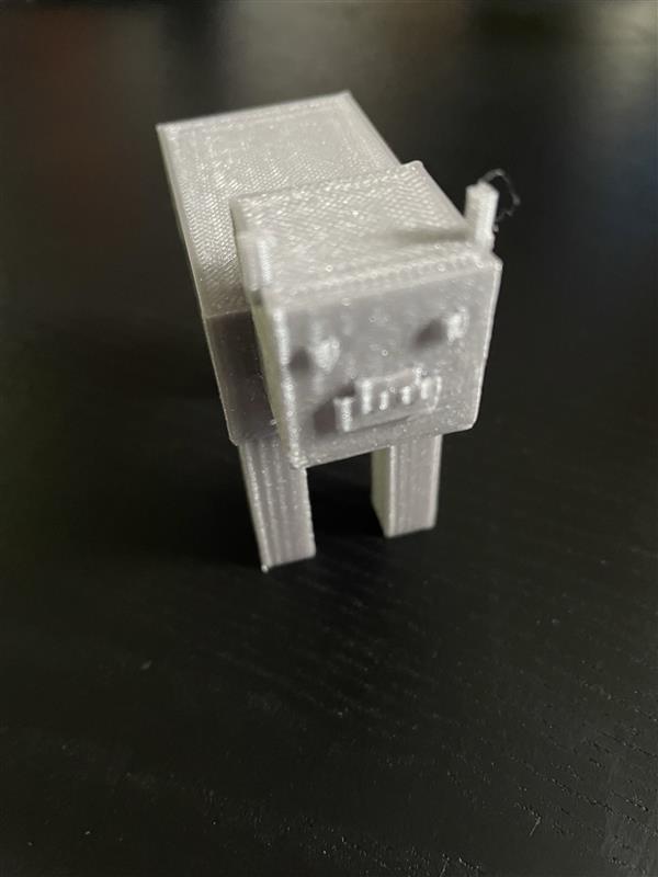 Minecraft cow by Dovid999 | Download free STL model | Printables.com