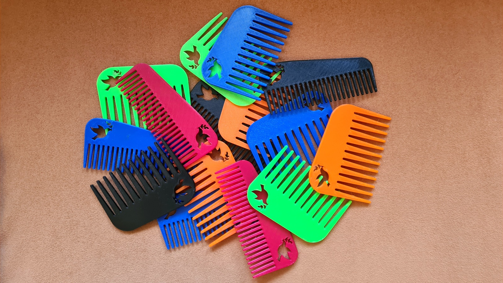 Hair Comb Peace Dove - Haar Kamm Frieden Taube