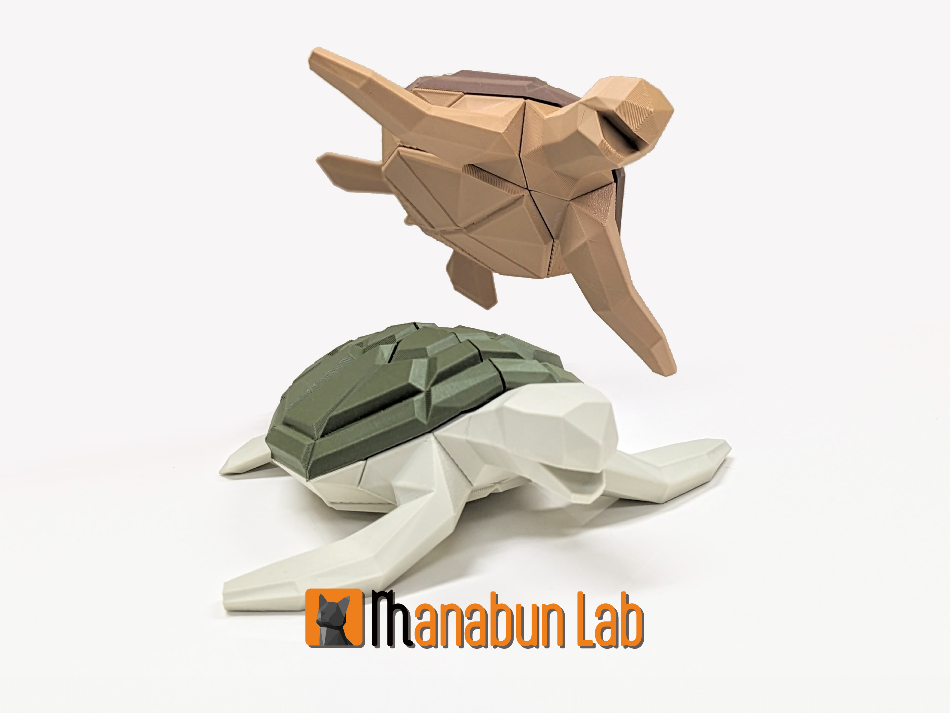 Low Poly Sea Turtle Puzzle