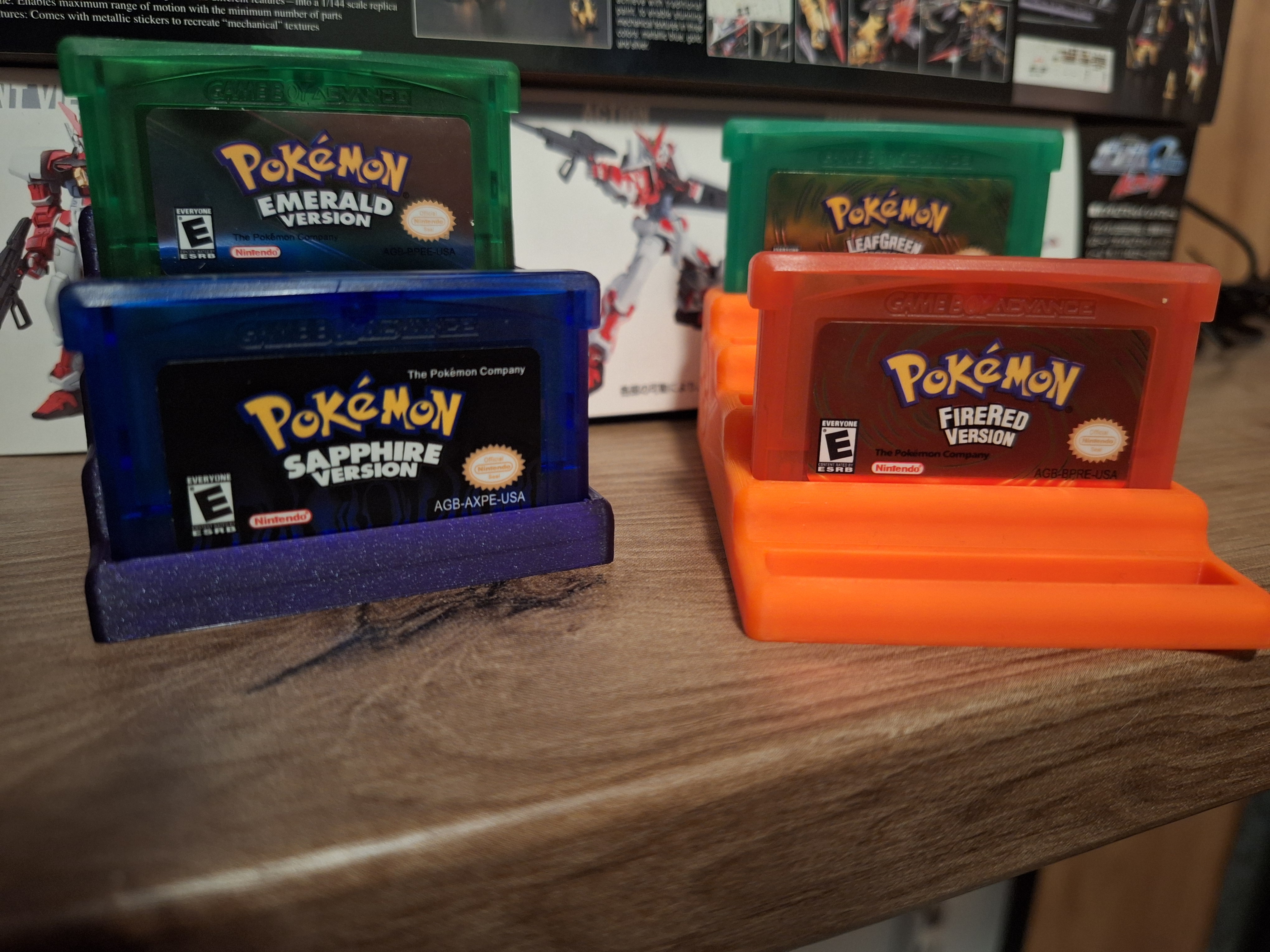 Game Boy Cartridge Stand for GB GBC GBA - Pokémon design 3D model