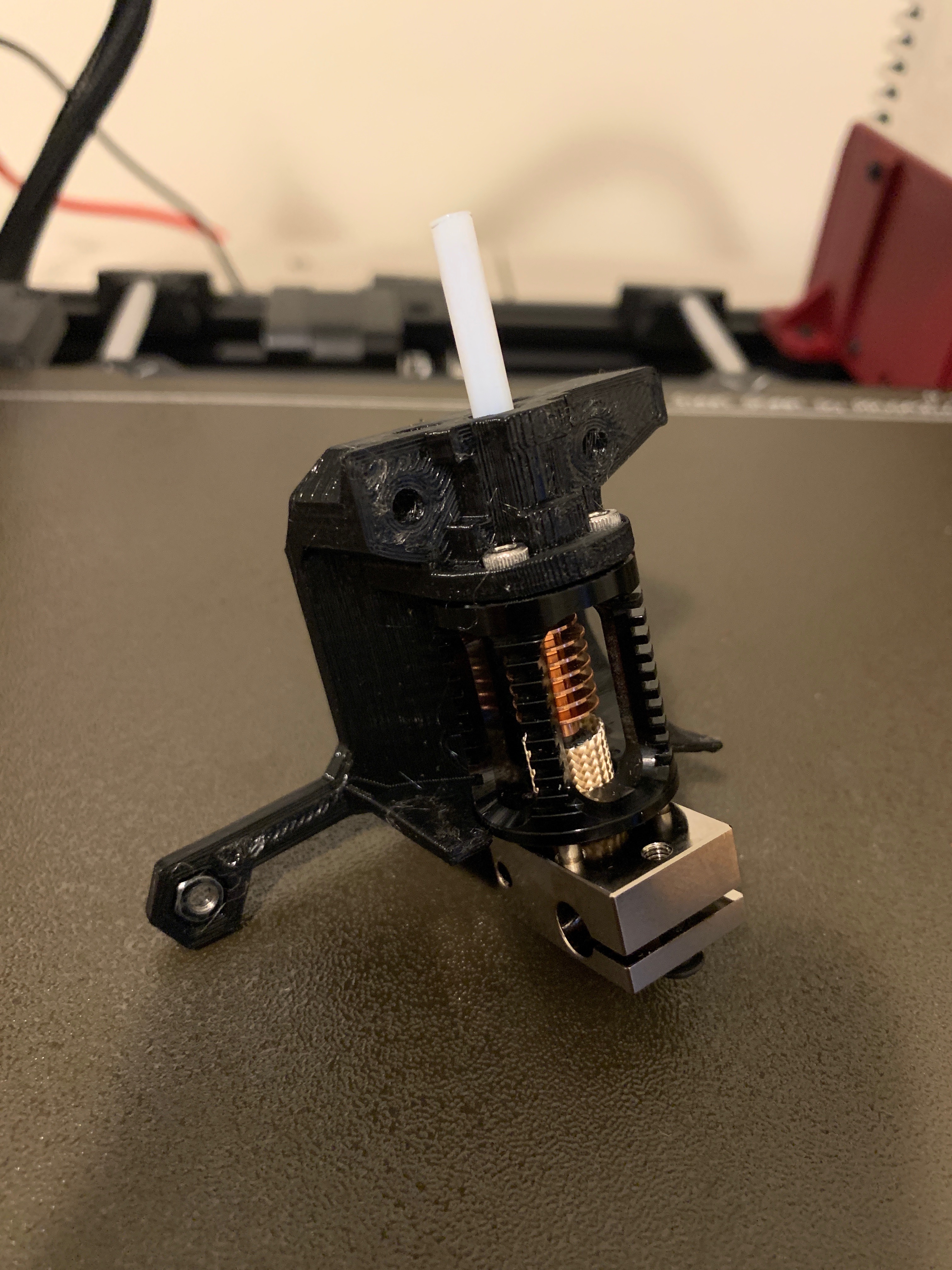 Trianglelab Dragon Hotend v2.0 Bear MK3S Extruder Cover Rigid Mount