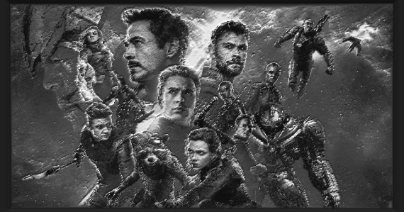 Avengers Endgame Lithophane by Vist | Download free STL model ...