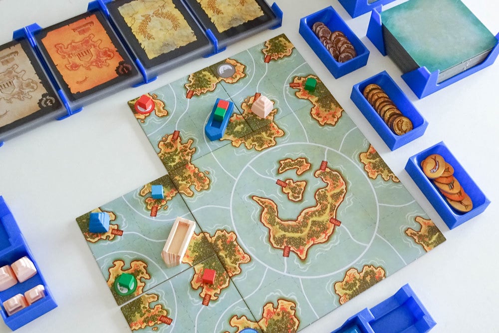 Akrotiri Board Game Insert