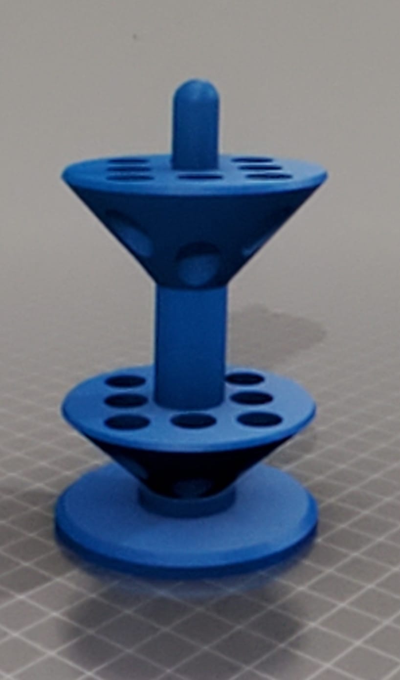 paint brush holder by Hardy Waldner Download free STL model