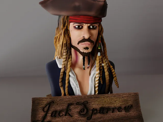 Jack Sparrow Bust Fanart