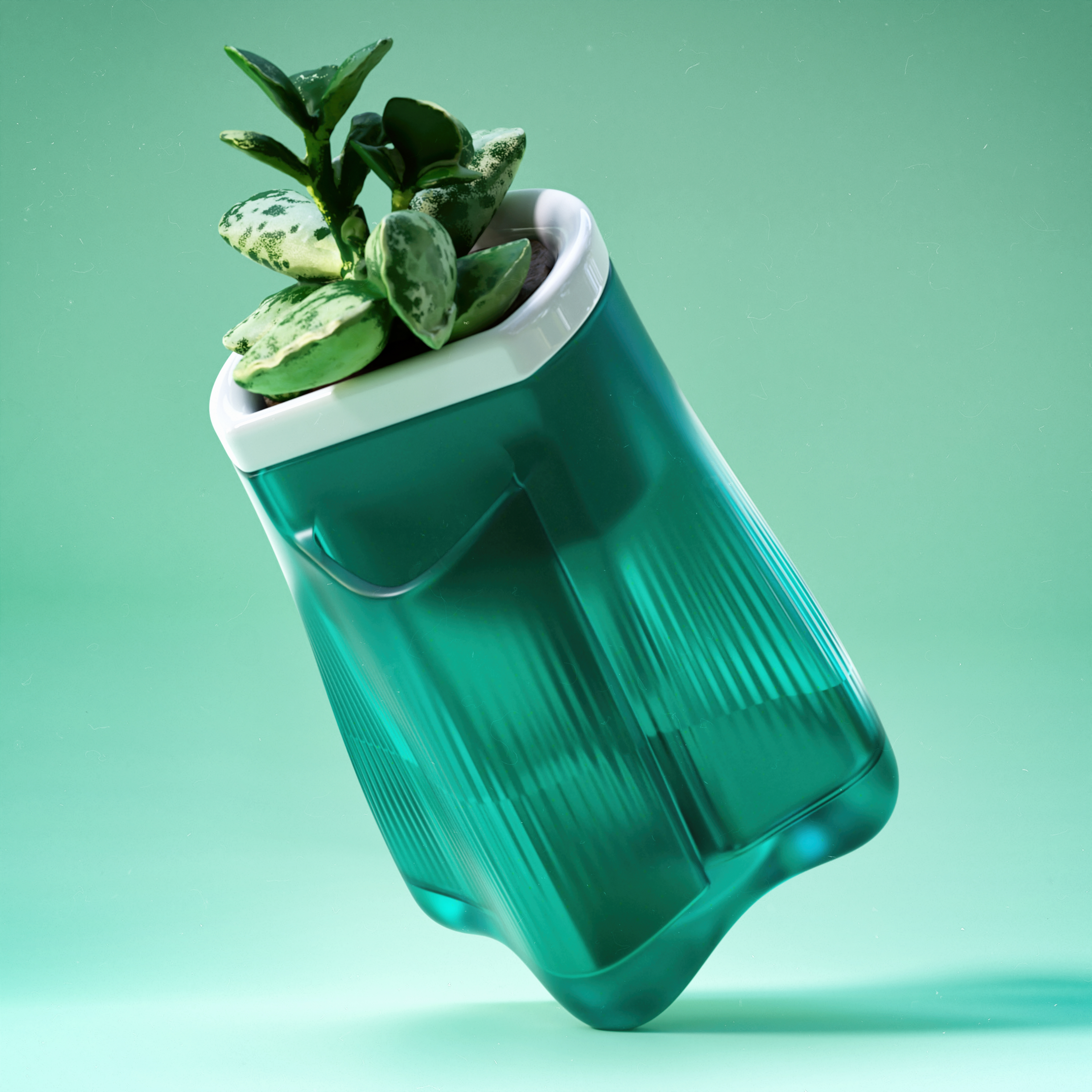 Miniatura 7 do modelo 3D Fluidic Planter
