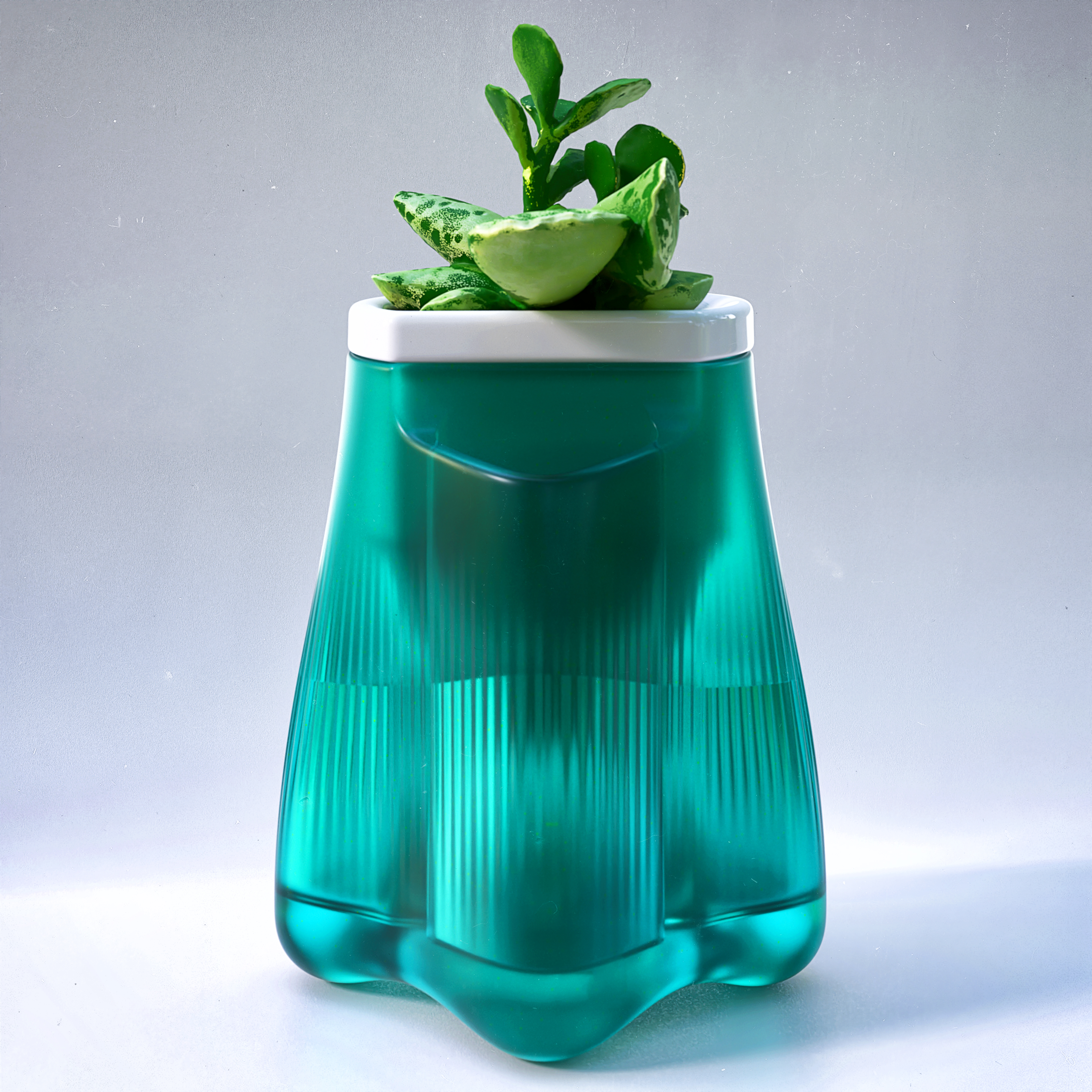 Miniatura 8 do modelo 3D Fluidic Planter