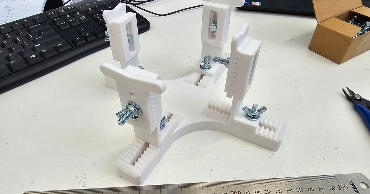 Scale Model Aircraft Jig by Corey Ward Download free STL model