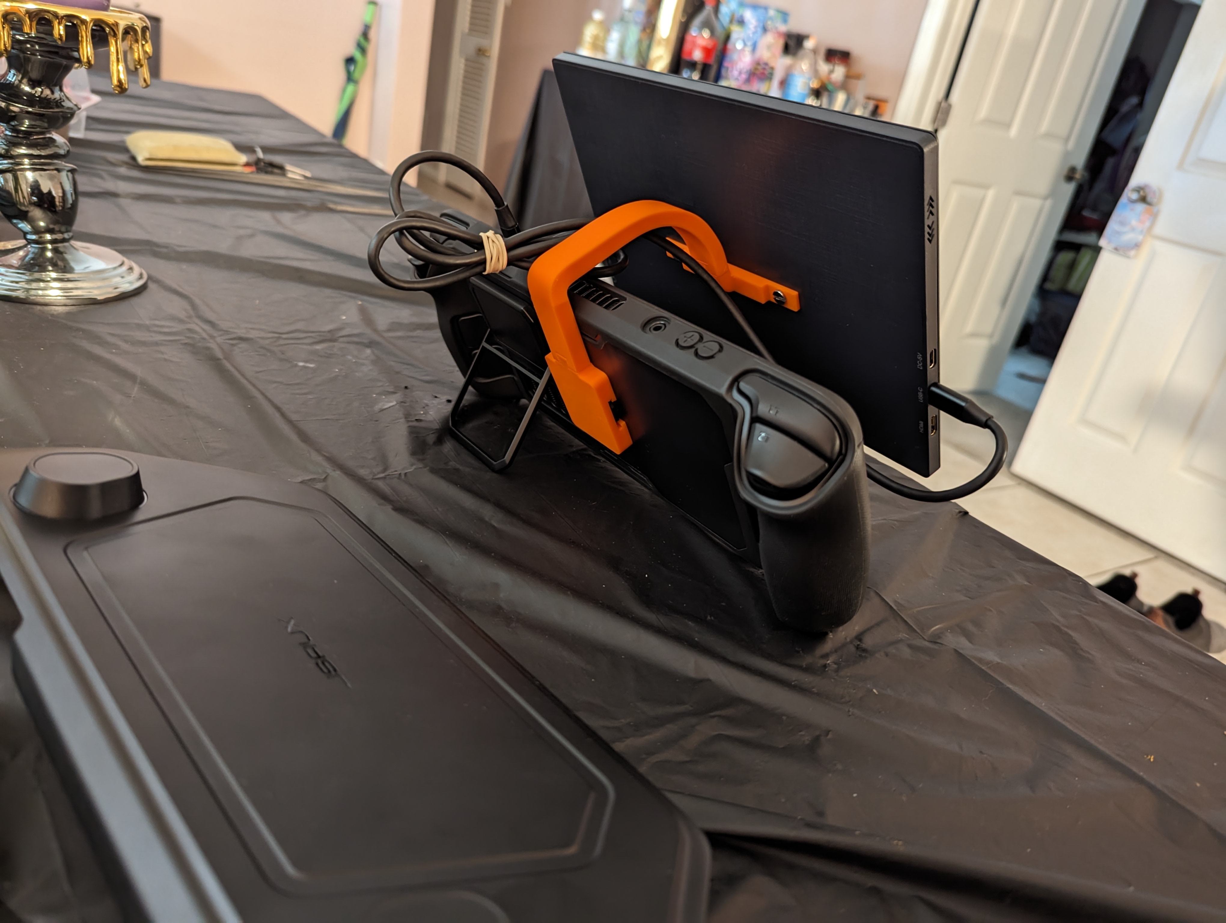 Steam deck portable monitor by RHeller82 Download free STL model