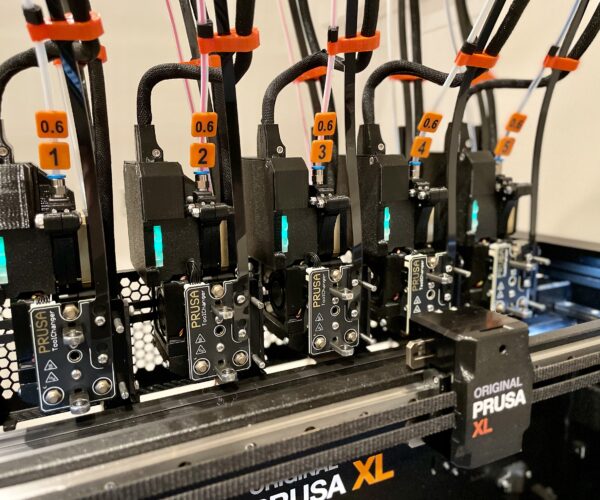Prusa XL Nextruder Nozzle size /type (0.25-0.8) for PTFE tubes