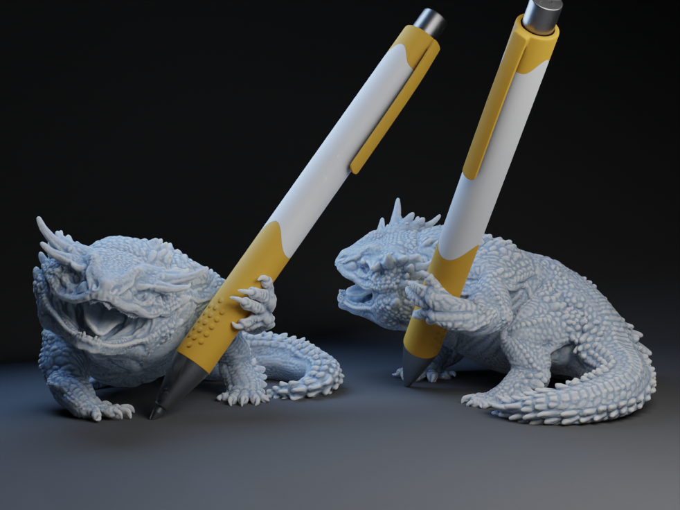 Dragon Pen Holder.