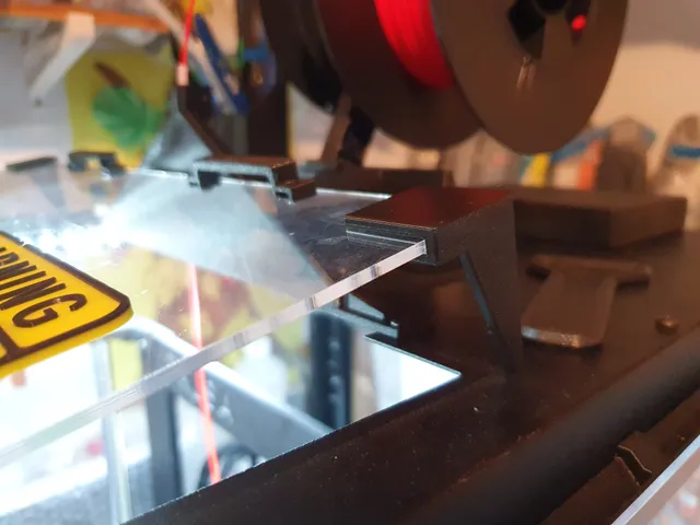 Top lid spacer for Printer-box