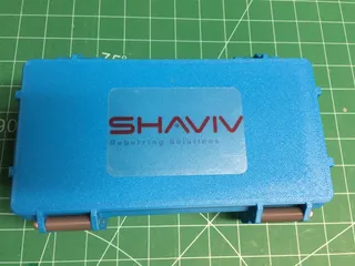 Gridfinity case for Shaviv Deburring tool set