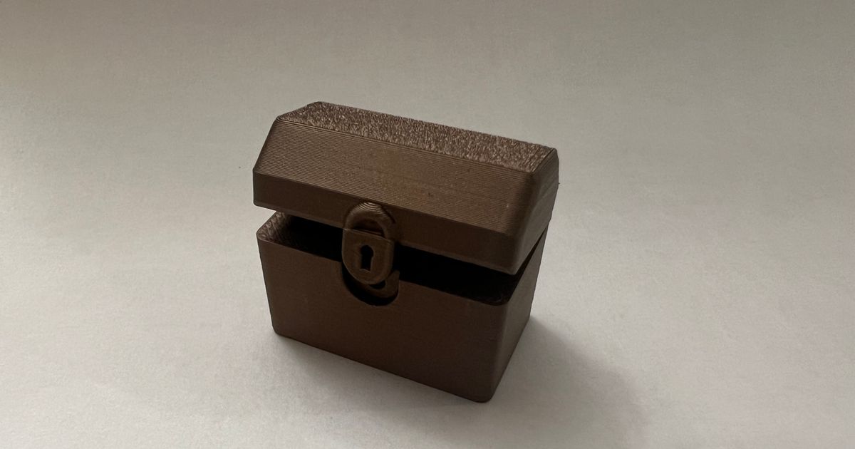 Tooth Treasure Chest by jerhae | Download free STL model | Printables.com