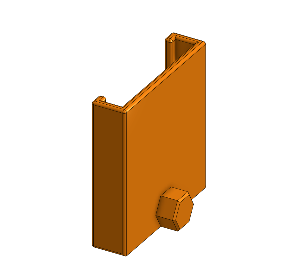 Miniatura 3 do modelo 3D HSW LED controller holder