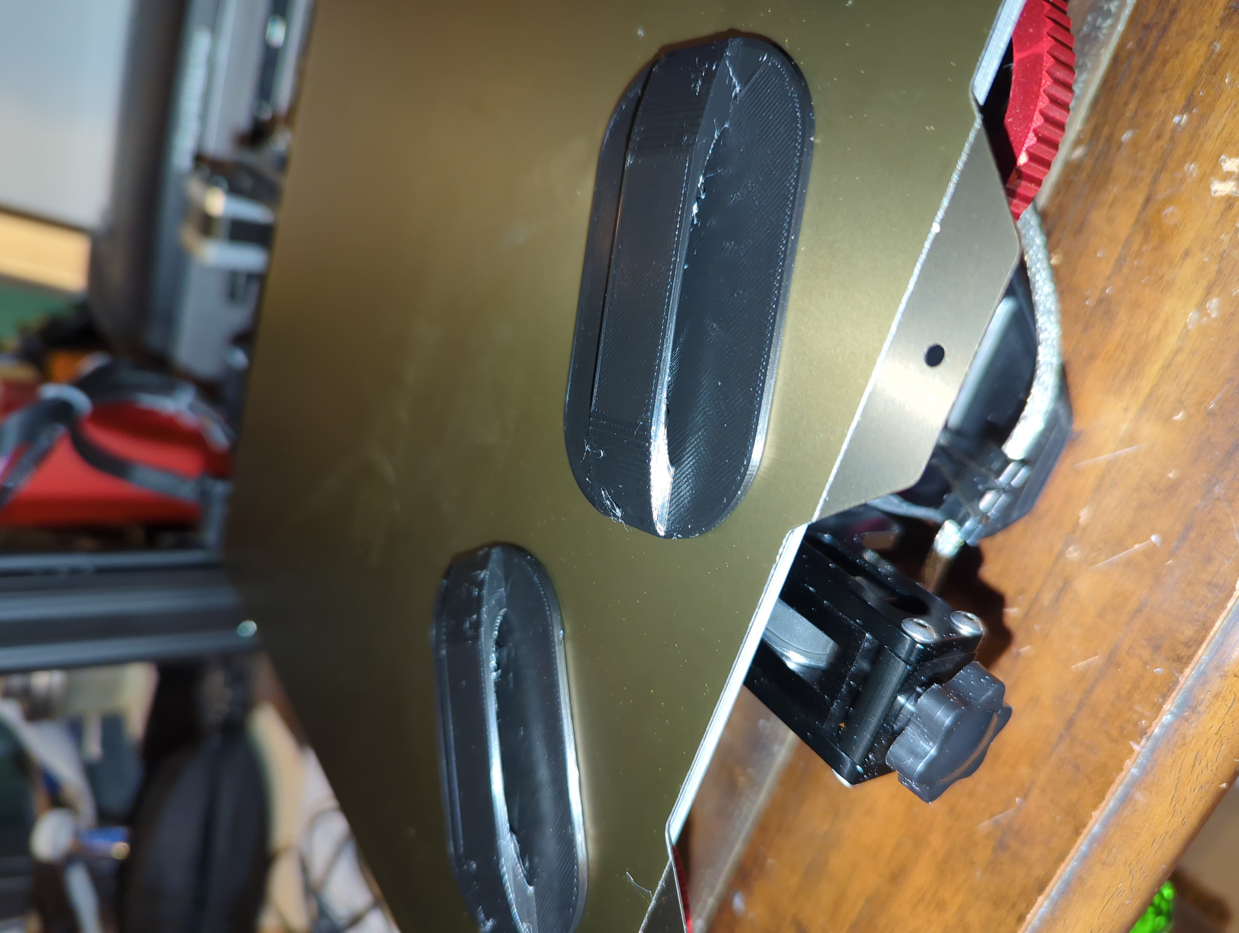 Power wheels door handle
