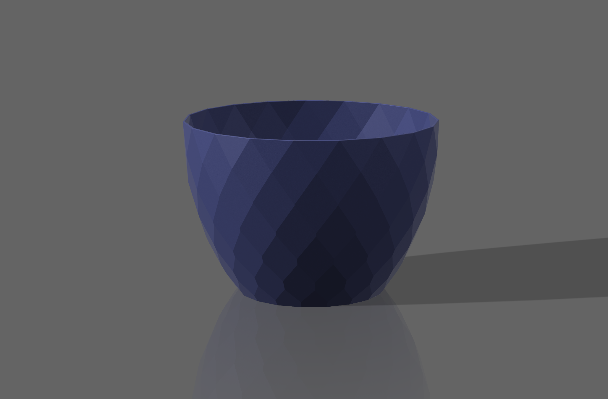 Vase 97: Faceted Pot