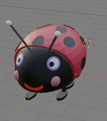 Gaston the ladybird - Ben and Holly