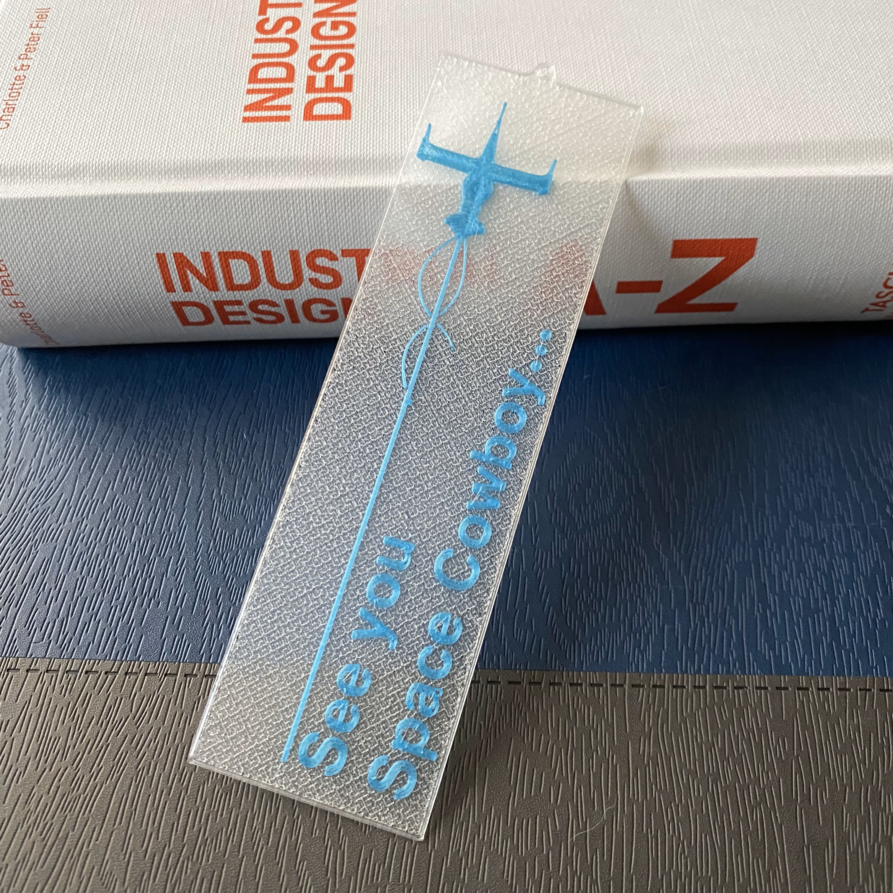 Cowboy Bebop inspired bookmark - Version 02