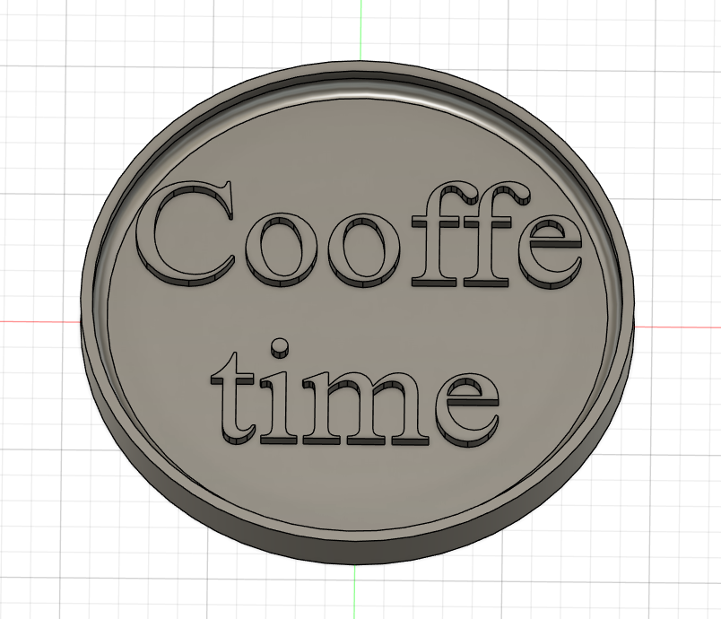 Coaster 3D model