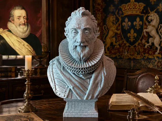 Henri IV (Henri de Bourbon) — Buste