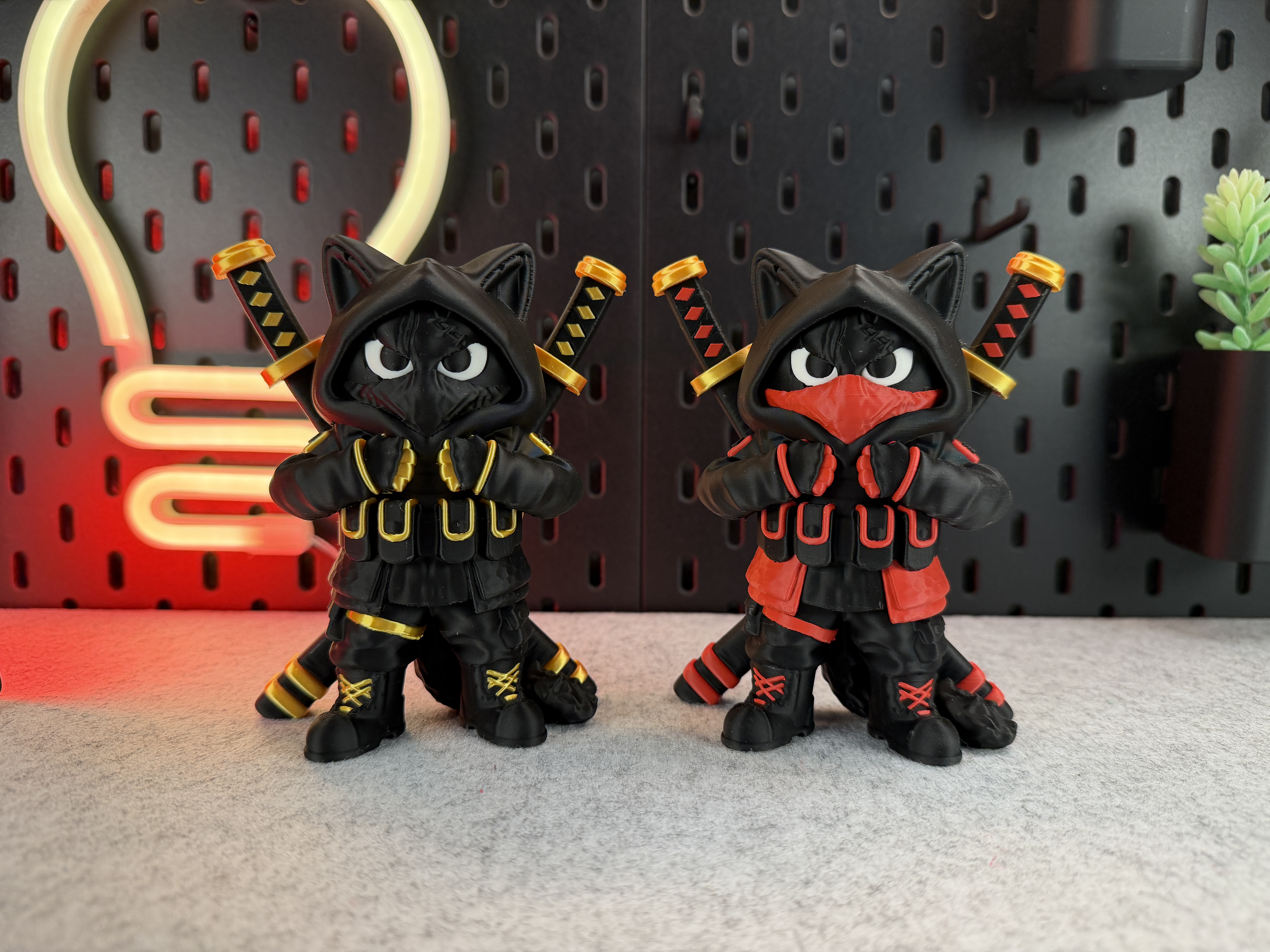 Miniatura 6 do modelo 3D Ninja Cat