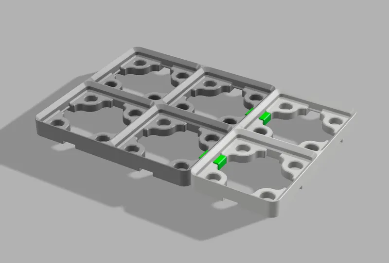 Gridfinity clip together baseplates by Akio | Download free STL model ...