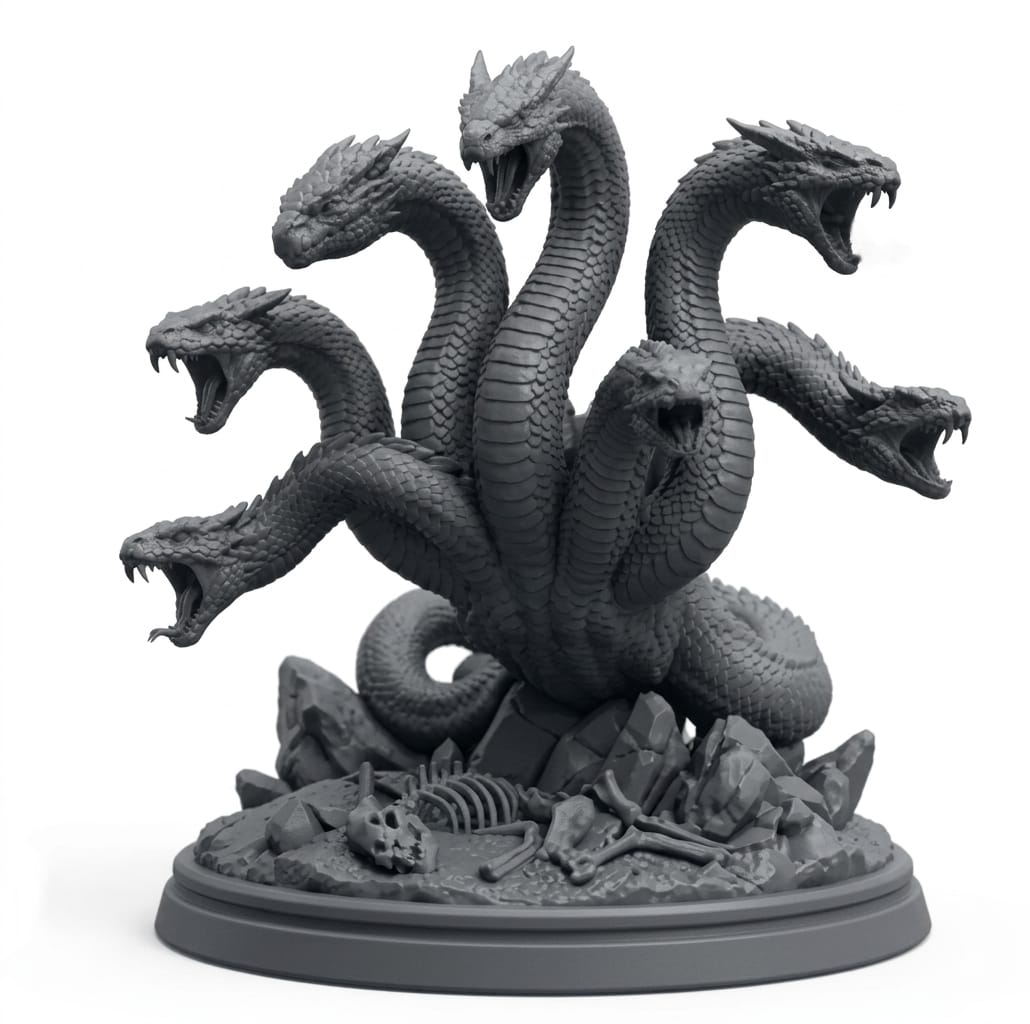 Hydra Statue
