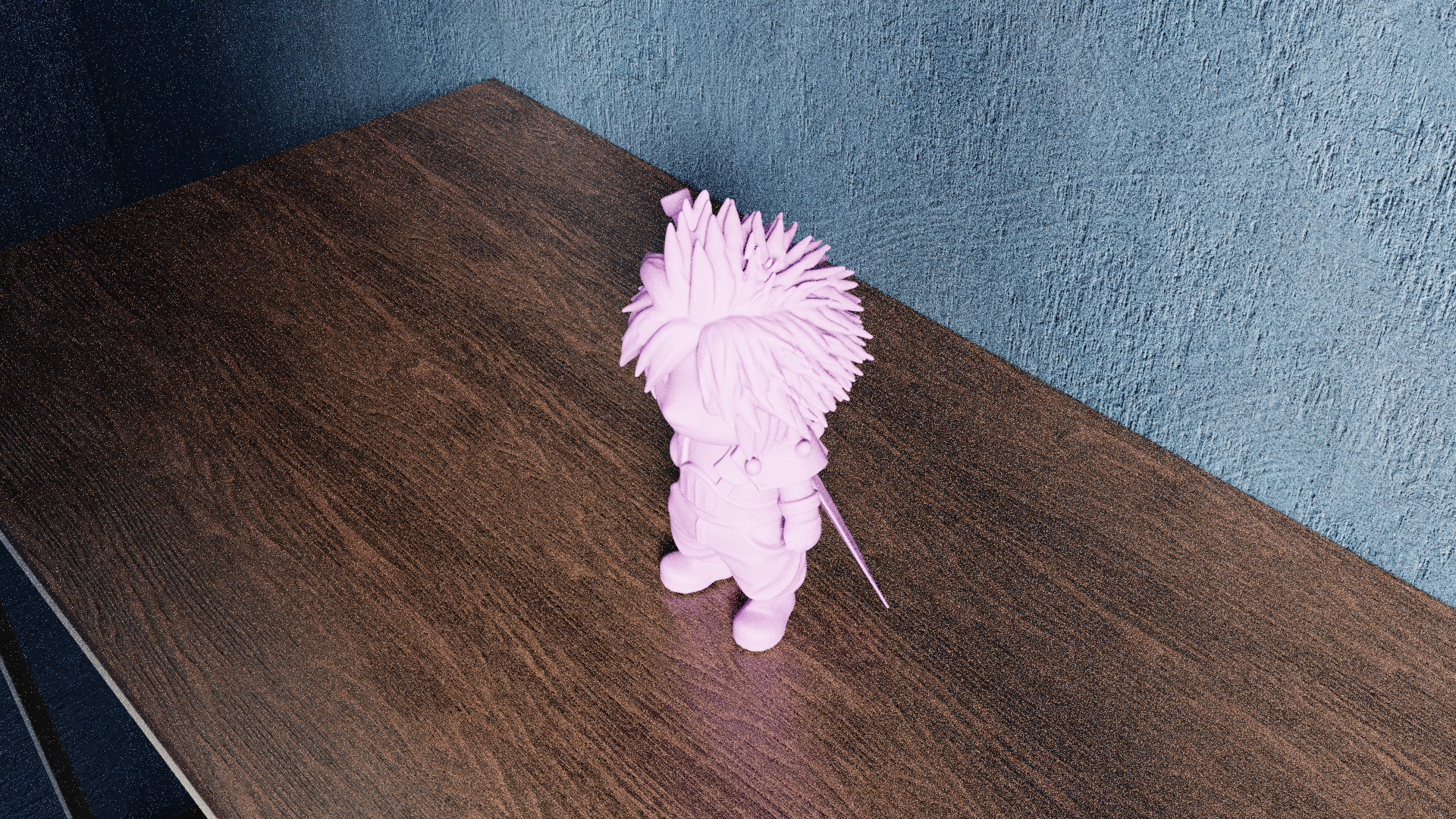 Miniatura 8 do modelo 3D Chibi Cloud Strife