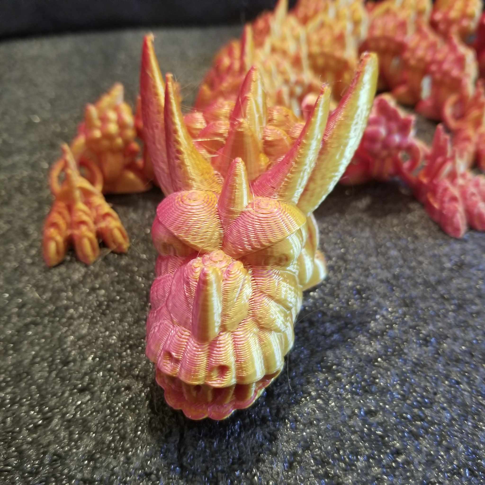 Shakaworld3D Bumpy Crawler articulated Dragon by Shakaworld3D ...