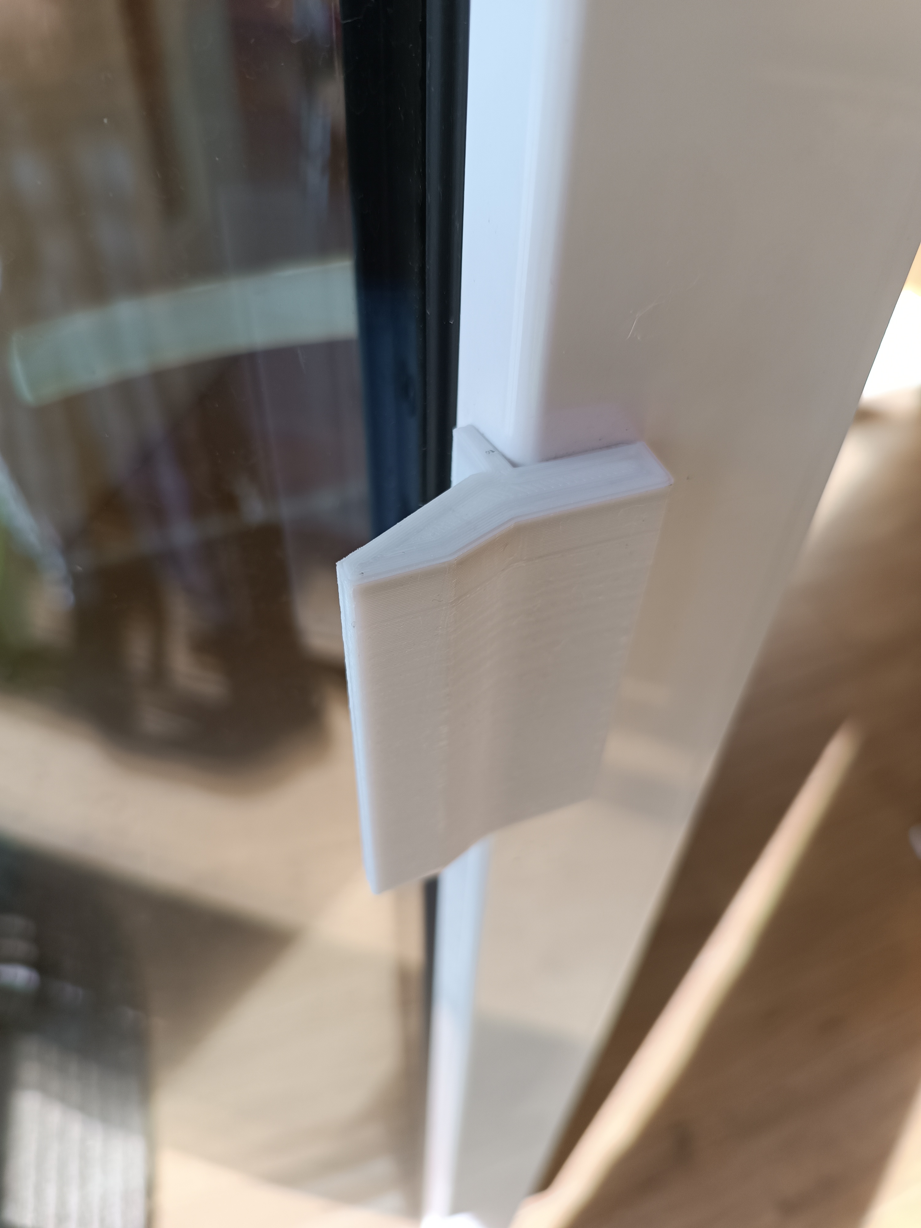 Terrace door handle