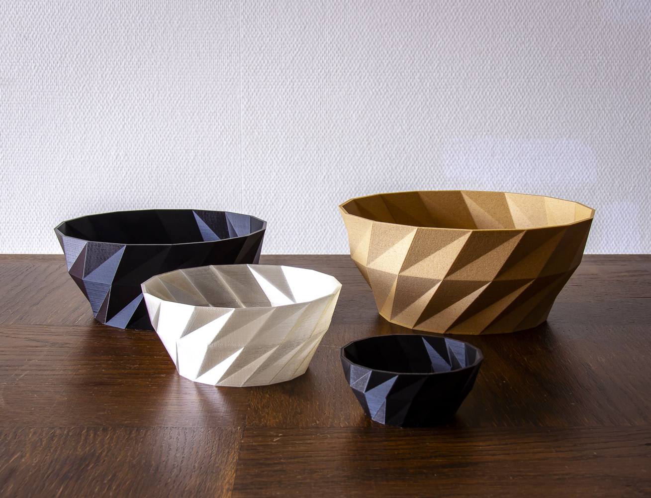 Low Poly Bowl Collection - Gift idea / gift inspiration - Lo-Poly - Housewarming