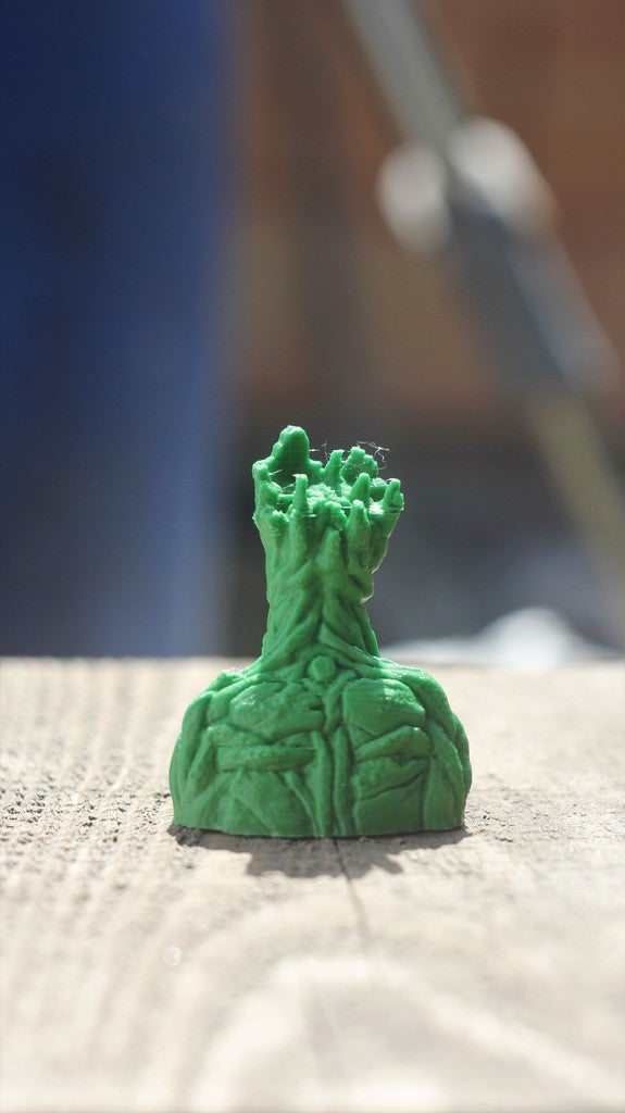 Miniatura 2 do modelo 3D Groot Bust