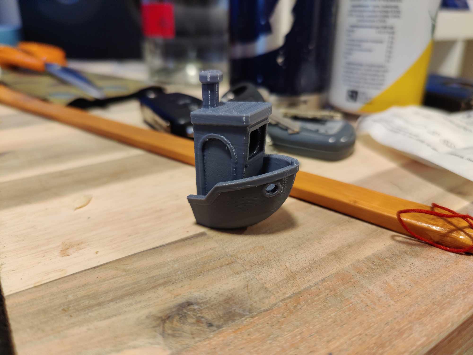 Benchy wall hook by Oystein Download free STL model