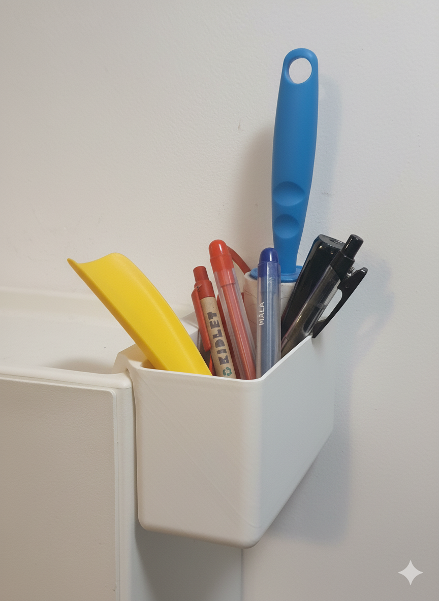 Hangging bin for Ikea Trones cupboard