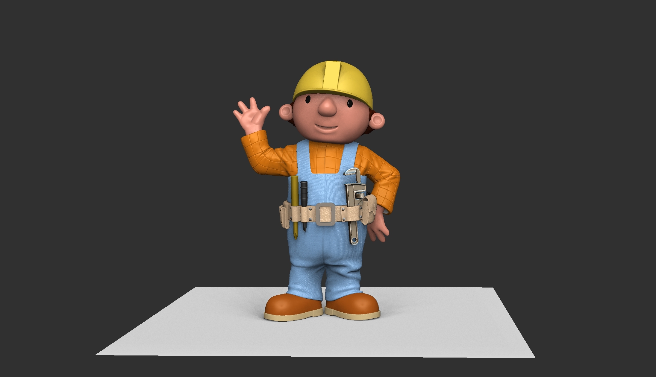 Miniatura 5 do modelo 3D Bob The Builder
