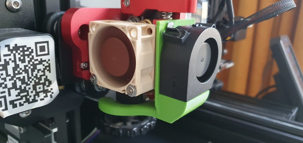 fan duct V2 for Creativity DD