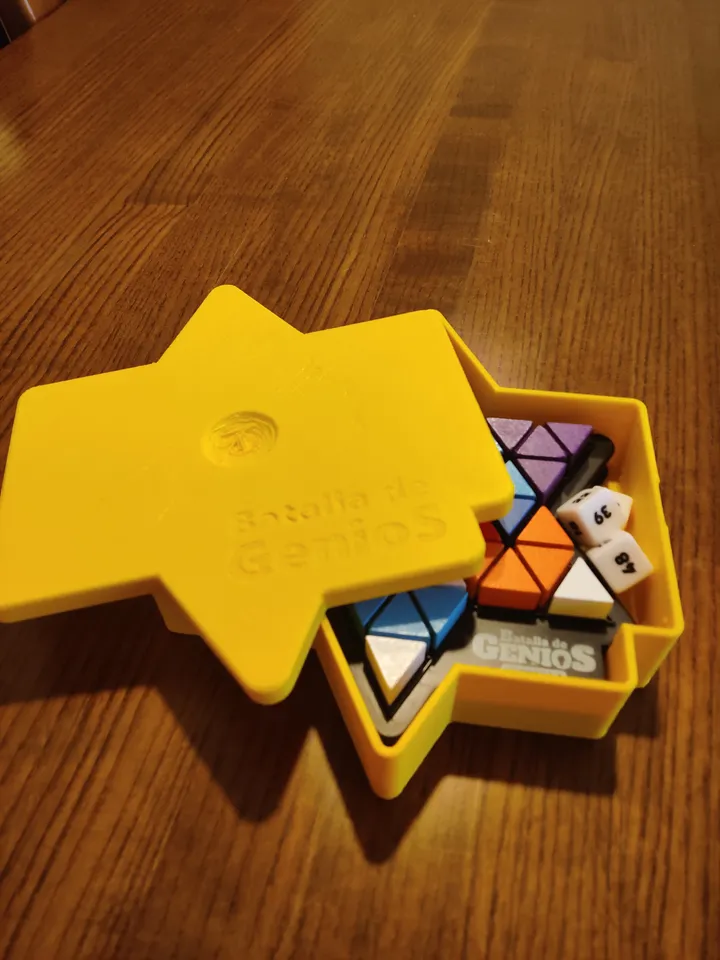 Genius Battle star box by Celestino Mosquera Fontán | Download free STL ...