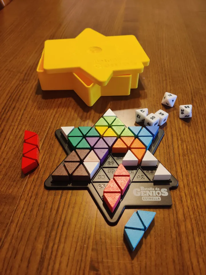 Genius Battle star box by Celestino Mosquera Fontán | Download free STL ...